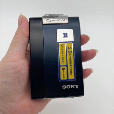 Sony Cyber-shot DSC-T200 Digital Camera English Language Touch Screen Black - Image 1 of 4