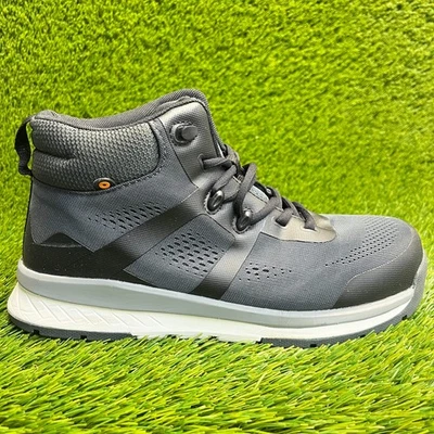 Botas de trabajo Bogs Sandstone Knit Mid TR para mujer talla 9 negras punta compuesta zapatos Foto 1 de 4