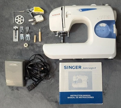 Singer Sewing Machine - Featherweight II - Electric Model 117 - In Box! Tested! - Image 1 of 4
