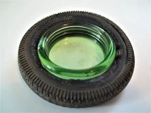 Vintage Tire Ashtray "COOPER BALLOON"- 3 1/2" WANTED : Seibering "DeLuxe" - Picture 1 of 5