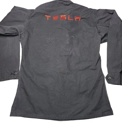 Propper Tesla Model S Black Men's Button Up Tactical Size Small Relaxed Black - Image 1 of 4