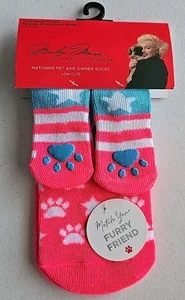 Marilyn Monroe (2PC) Stay Pawsitive Matching Socks For You & Your Small Pet - Picture 1 of 6