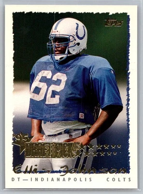 Ellis Johnson 1995 Topps Indianapolis Colts #436 RC - Image 1 of 2