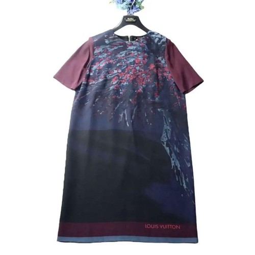 LOUIS VUITTON（LV） Abito Louis Vuitton logo seta fiori m6_0711