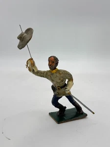 Xiloplasto - Soldatino in Pasta - Ufficiale Confederato con cappello infilzato - Picture 1 of 5