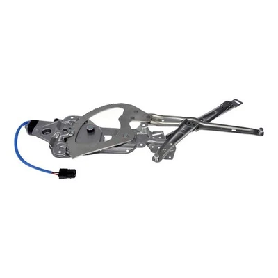 For BMW 525i 1990-1995 Window Regulator Passenger Side | Front | Plastic Gear - Imagem 1 de 4