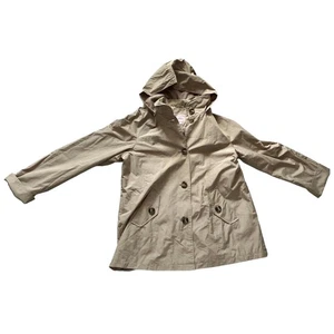 Ciervo Blanco | Abrigo con Capucha Mujer Marrón Tostado Beige Poliéster | XL - Imagen 1 de 2