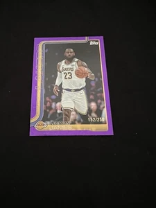 2025-26 Topps NBA LeBron James Purple Holo Foil /250 Los Angeles Lakers SSP  - Bild 1 von 3