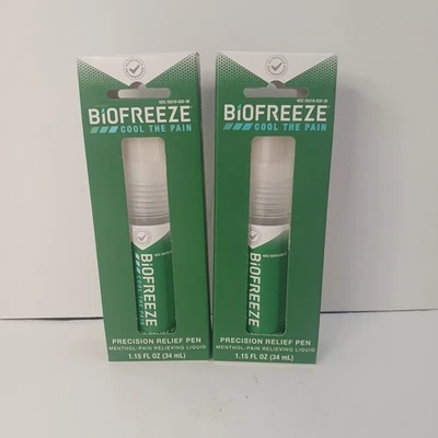 Biofreeze Cool The Pain Precision Relief Pen 1.15 Oz NIB - Image 1 of 4