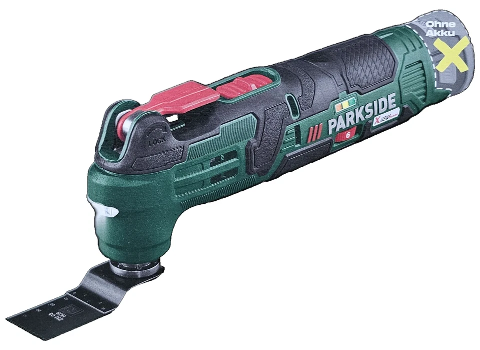 PARKSIDE  Akku Multifunktionswerkzeug  PAMFW 12, ohne Akku, ohne Ladegerät - Bild 1 von 4