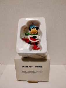 Vintage Disney MINNIE MOUSE Christmas Magic Ornament mit Box Grolier 26231 104 - Bild 1 von 5