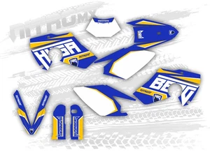Graphics Kit fits Husaberg FS 450 550 650 2006 2007 2008 Premium Decals Stickers - Picture 1 of 1