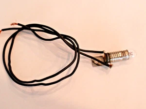 NH Light Socket unit-for erector Sets-New hardware-new bulb - Picture 1 of 3