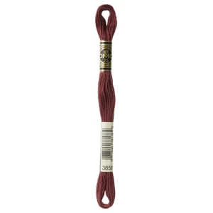 DMC 6-Strand Embroidery Cotton 8.7yd-Medium Rosewood - 12 Pack - Picture 1 of 1