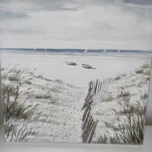 Selection One Textured Wadou Gesso Painting. 14 X 14 - Picture 1 of 12