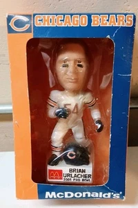2001 Brian Urlacher Chicago Bears Mcdondals Bobble Head NIB - Picture 1 of 4