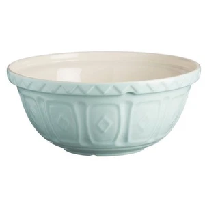NEW Mason Cash Cane Mixing Bowl Powder Blue 24cm 2L - Picture 1 of 4