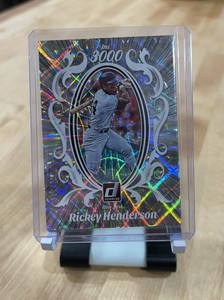 2023 Donruss Rickey Henderson Mr.3000 Insert New York Yankees #M3K-1 /349