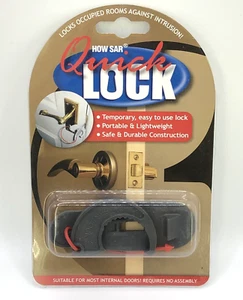 Howsar Quick Twin Lock Portable Door Lock Lightweight Portable - Picture 1 of 6
