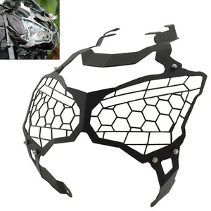 Headlight Grille Guard Cover Protection Black For KAWASAKI Z900 ZR900 2017-2019 - Picture 1 of 9