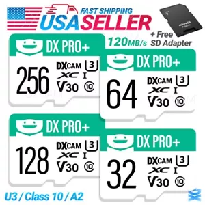 High Speed Class 10 Memory Card For Micro SD Card TF Card 32GB 64GB 128GB 256GB - Picture 1 of 8