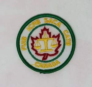 Vintage Fuid ICPB SACA, Canada Embroidered Patch - Picture 1 of 2