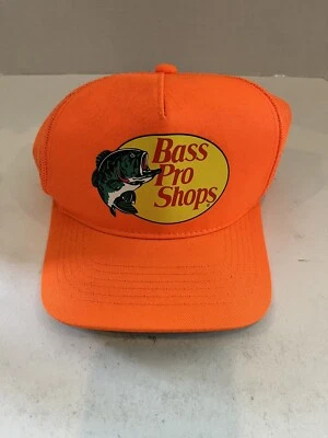 Gorra de malla ajustable Bass Pro Shops pesca béisbol camionero años 80 SnapBack Foto 1 de 4