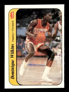 1986-87 Fleer #11 Dominique Wilkins Stickers EX - Picture 1 of 2