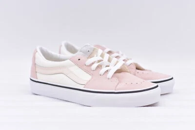 Zapatos de skate para mujer Vans Sk8-bajos de gamuza con cordones rosa humo, talla 6,5 Foto 1 de 4