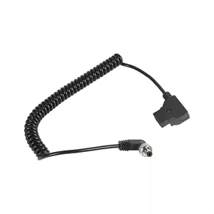 CAMVATE cavo avvolto universale rubinetto a corrente continua angolo retto 2,5 mm con blocco per monitor - Foto 1 di 5