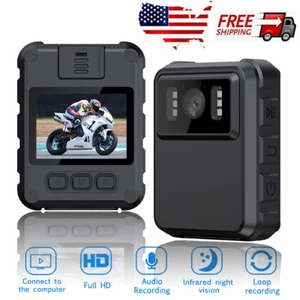 1080P Police Body Camera HD Law Enforcement Video Recorder for Daily Security A - Picture 1 of 18
