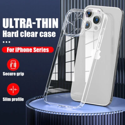 Anti-Clear Phone Case Shockproof Cover For iPhone 17 Pro 16 15 14 13 12 Pro Max - Image 1 of 4