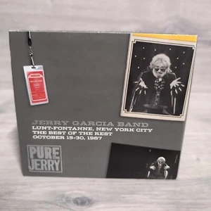Jerry Garcia Band Pure Jerry Lunt-Fontanne 15-30 Oct 1987 3CD Set JGCD-0003 VG - Picture 1 of 6