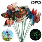 25pcs Water Resistant Butterfly Ornaments Ideal for Gardens and Terraces