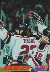 1993-94 Wheeling Thunderbirds Team Set #PC3 TIM TISDALE