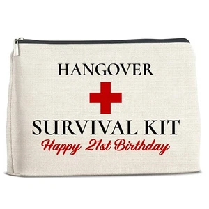 21st Birthday Gifts for Women, Hangover Kit Bag, 21st Birthday Gifts for Wome... - Picture 1 of 7