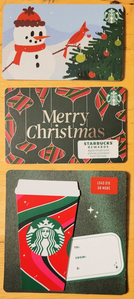 Starbucks Christmas Holiday gift cards Xmas Collectible No Value - Image 1 of 1