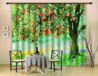 3D Fruit Orange Tree ZHUB653 Photo Curtain Window Blockout Fabric Amy 2023