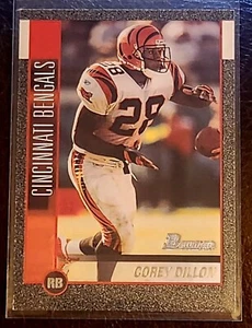 Corey Dillon 2002 Bowman #21 Silver Parallel #d 166/250 Cincinnati Bengals - Picture 1 of 2