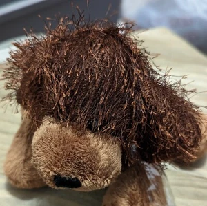 Webkinz Brown Dog Plush Puppy Shaggy 9" Stuffed Animal Toy *NO CODE* HM195 Ganz - Picture 1 of 4