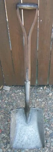 Pale vintage The Wood Shovel & Tool Company maniglia in legno divisa - Foto 1 di 20