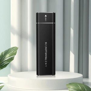 Portable USB3.1 to PCIe NVMe SSD Solid State Hard Disk Box HDD Hard Enclosure - Bild 1 von 8