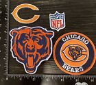 Lot Set Of 4 Chicago Bears Embroidered Iron On Patch Nfl Football