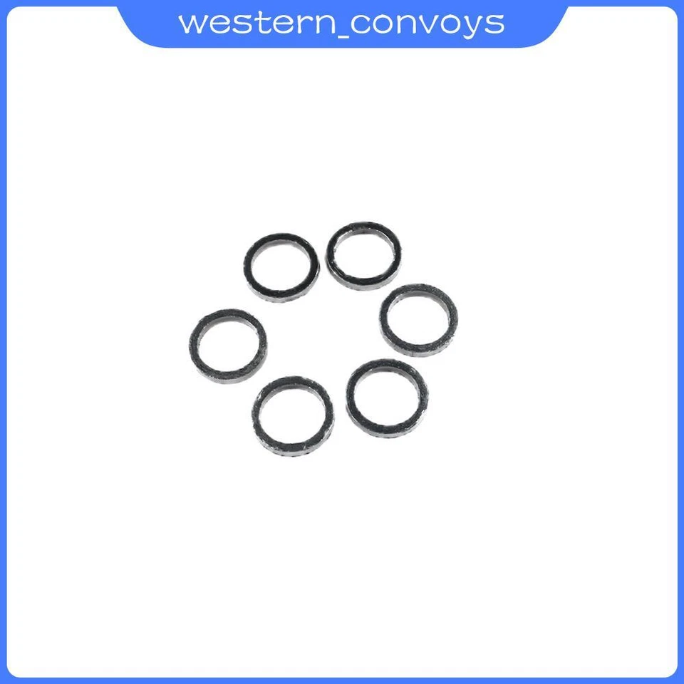 Прокладки кольца коллектора 6 шт для BMW 128i 325i 328i 330i 525i 528i 530i X3 X5 Z4  - Изображение 1 из 4