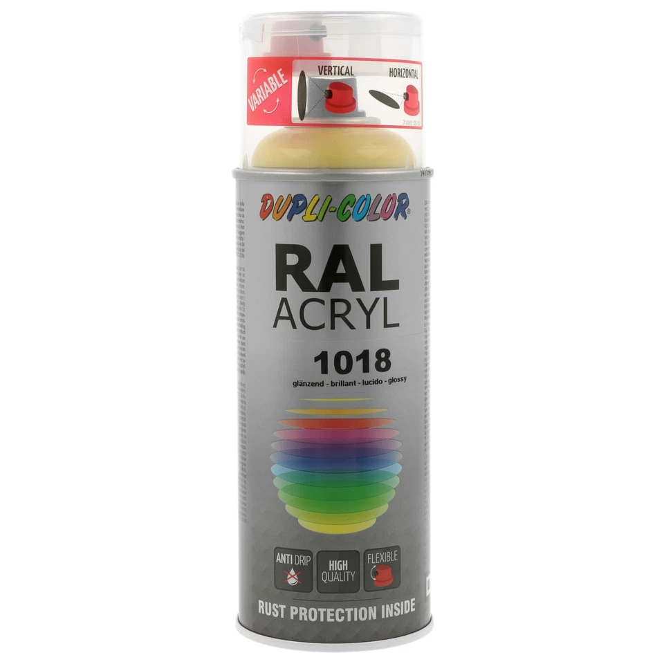 DupliColor RAL 1018 zinkgelb glänzend (400ml) - Bild 1 von 1