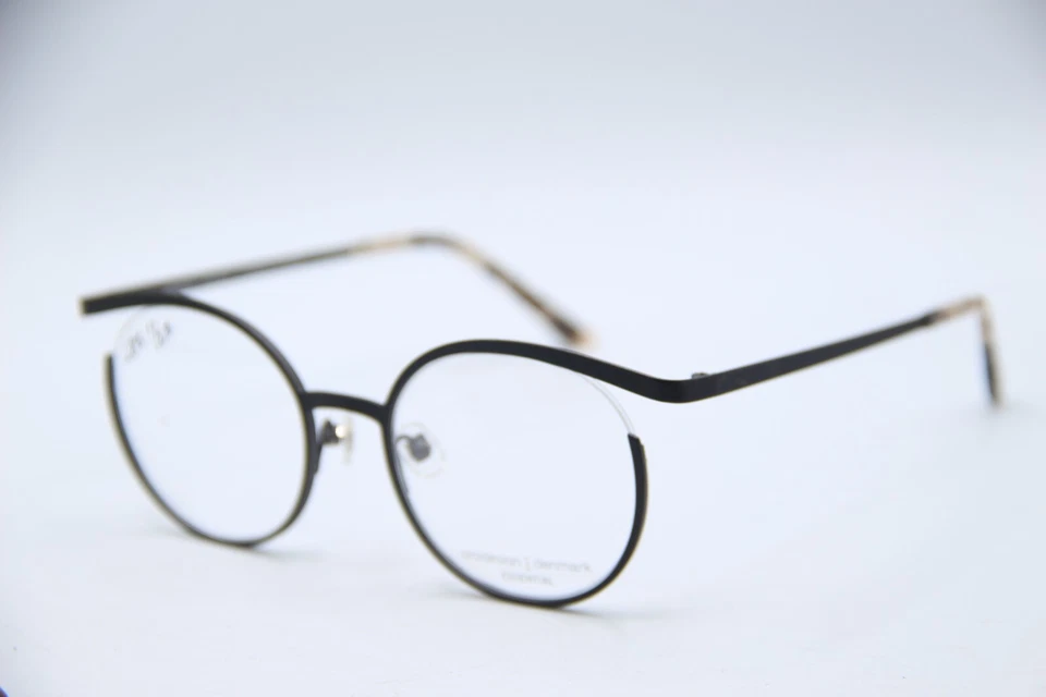 NUEVAS GAFAS PRODESIGN DENMARK FLOW 1 C.6031 NEGRO TORT MARCOS AUTÉNTICOS 47-19 Foto 1 de 4