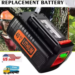 40 Volt for Black and Decker 40V Max 5.0Ah Lithium Battery LBX2040 LBXR36 LBX36 - Picture 1 of 19