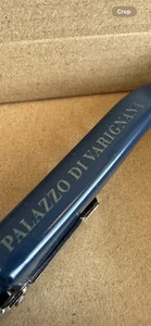 Cavatappi da cameriere incernierato marca Dbl “PALAZZO DI VARIGNANA” con taglierina - Foto 1 di 21