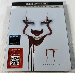 It Chapter Two (4k UHD + Blu-Ray + Digital, 2019) / NEW - SEALED (w/ slipcover) - Picture 1 of 8