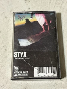 Styx Cornerstone Cassette Tape 1979 A&M Records CS-3239 Vintage Classic Rock - Picture 1 of 6